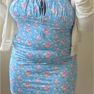 SHEIN curve floral dress